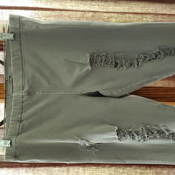 JOE'S WOMEN'S RIPPED THE JEAN LEGGING PANT SIZE L2 - Picture 2 of 15